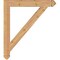 Ekena Millwork Traditional Arts & Crafts Smooth Bracket, Western Red Cedar, 3 1/2"W x 30"D x 34"H BKT04X30X34TRA03SWR - alternate 3